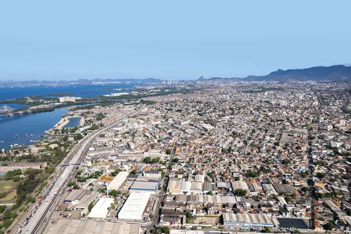 Vista aerea regiao rio de janeiro