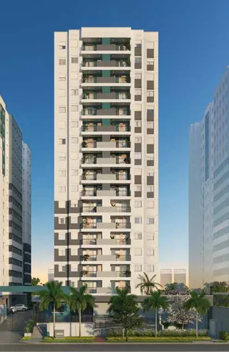 Fachada render edificio residencial