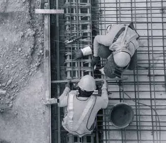 Obra construcao estrutura ferragem