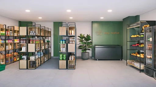 Render easy market mercado amenidade condominio