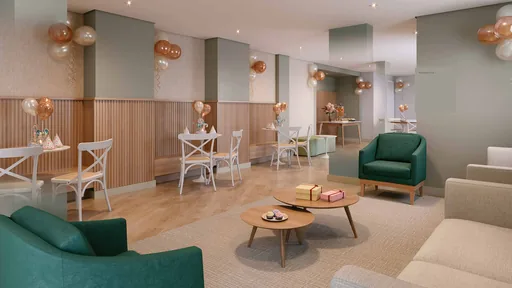 Salao festas render interior amenidade