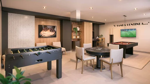 Salao jogos pebolim sinuca amenidade