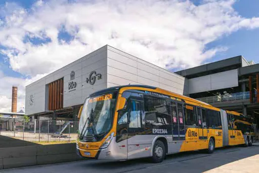 Terminal onibus transporte publico regiao