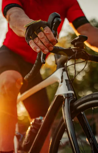 Ciclista lifestyle amenidade bicicleta