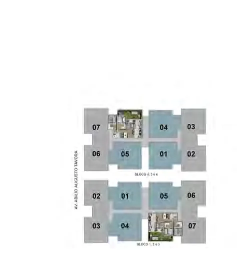 Implantacao blocos numeracao unidades 3