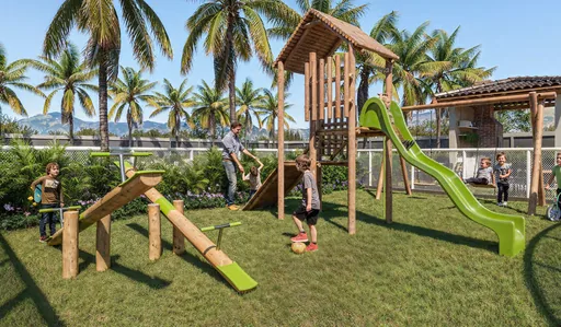 Playground infantil area lazer