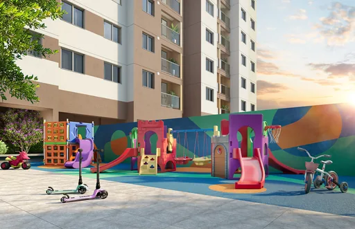 Playground infantil area lazer condominio