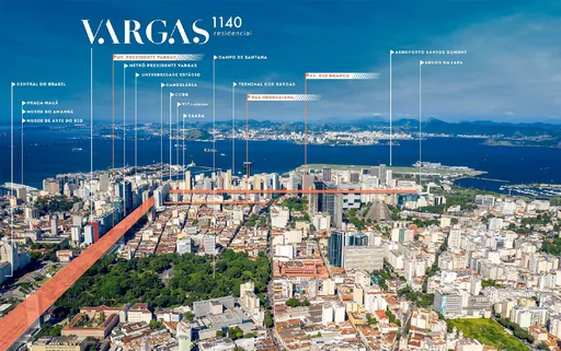 Mapa aerial localizacao vargas1140 centro rio