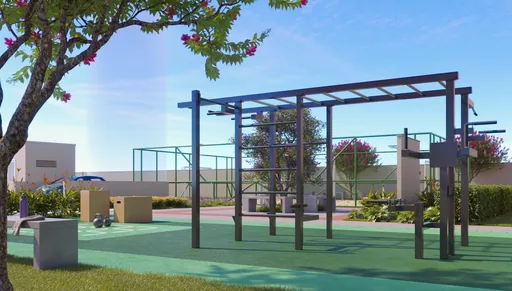 Academia ao ar livre espaco fitness externo