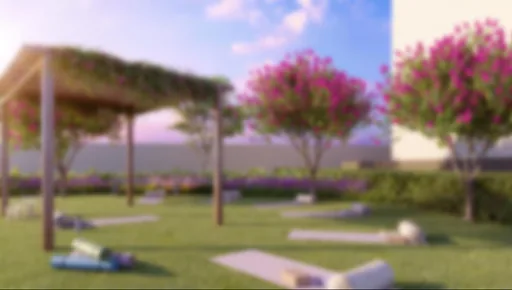 Area yoga jardim amenidade render