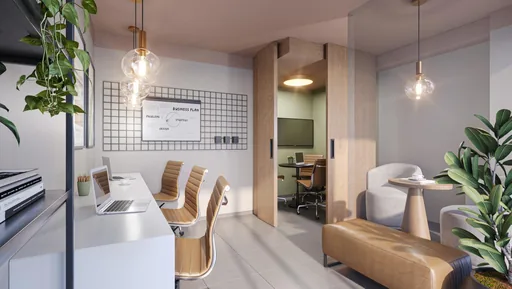 Coworking espaco trabalho amenidade