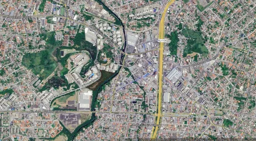 Mapa satelite localizacao entorno bairro 2
