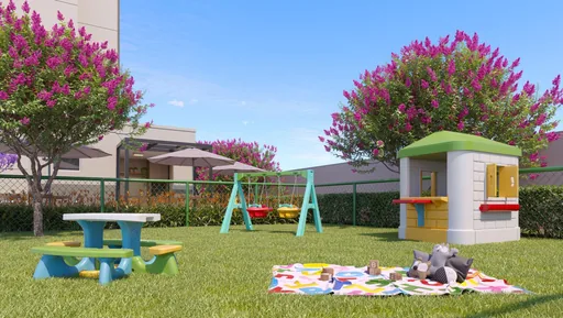 Playground infantil area lazer condominio