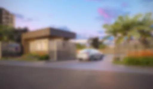 Render fachada entrada empreendimento