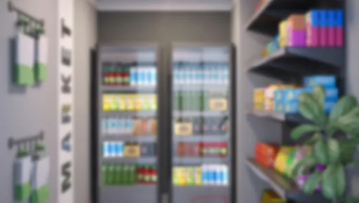 Render mercado conveniencia amenidade