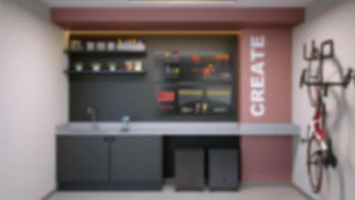 Render oficina bicicletas amenidade