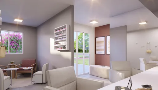 Render salao beleza amenidade condominio
