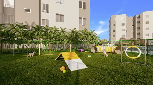 Pet place area lazer condominio