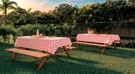 Area piquenique render externo empreendimento