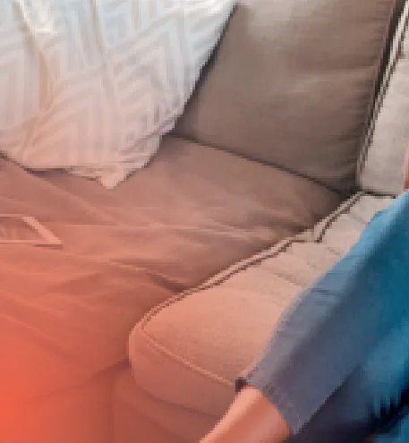 Detalhe poltrona couro interior render