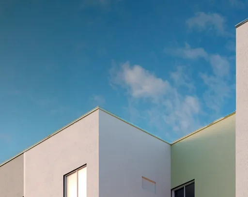 Fachada edificio vista noturna 2