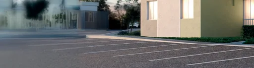 Render externo noturno fachada empreendimento