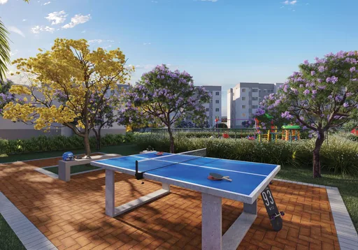 Render area lazer ping pong jardim