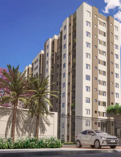 Fachada edificio render externo