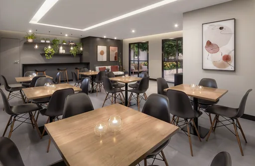 Salao de festas espaco gourmet render