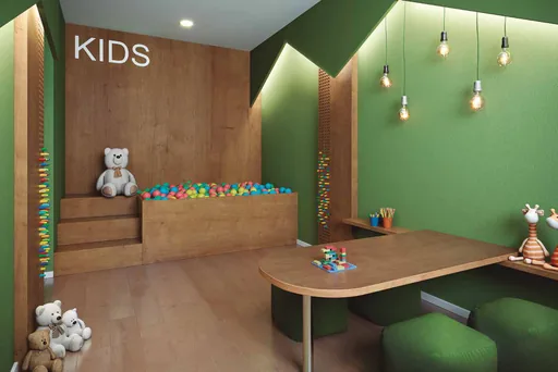 Brinquedoteca kids area amenidade